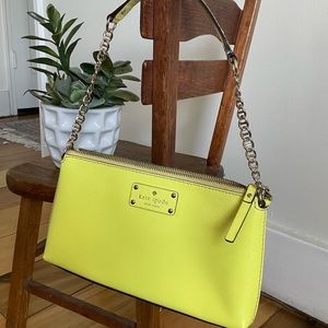 Yellow Kate spade bag